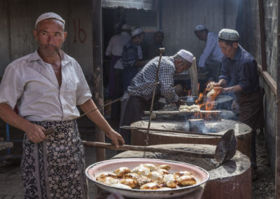 Imbiss Viehmarkt Kashgar