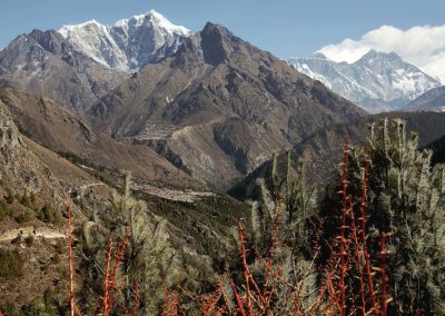 Lobuche, Everest,Makalu und Lhotse